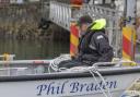 Andy Beadsley, director of The Wheelyboat Trust, on board the new V20. Picture: Karl Midlane