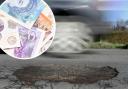 Money spent to repair potholes in Gwynedd revealed.