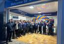 The new B&M store in Porthmadog celebrates its opening