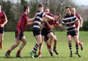 Action from Llangefni's defeat to Llandudno (Photo by Richard Birch)