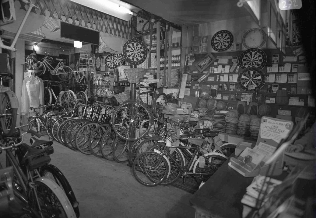 Bicycles and dartboards on sale at this unusual shop on Anglesey - what was it all about and where?