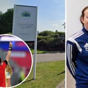 Bishops' Blue Coat High School Chester teacher Cheryl Foster has been taking centre stage at the Women's Euro 2022 tournament as a referee.