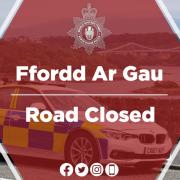 The road is closed, police confirm