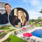 Ryan Reynolds and Rob McElhenney and Blake Lively and Carden Park Hotel