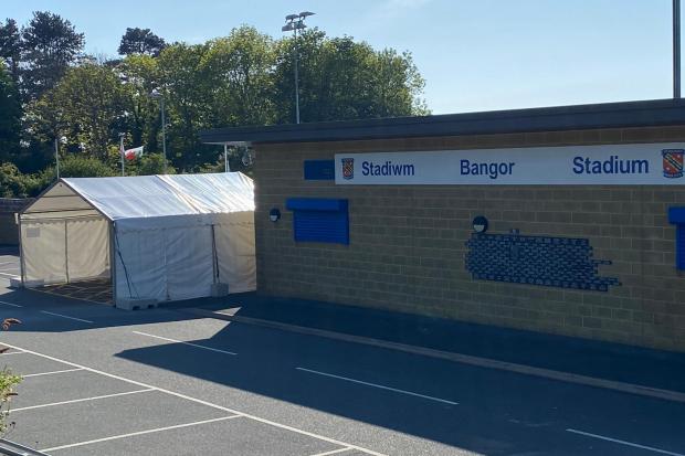 Bangor City's facilities will be used for a local assessment centre during the coronavirus pandemic