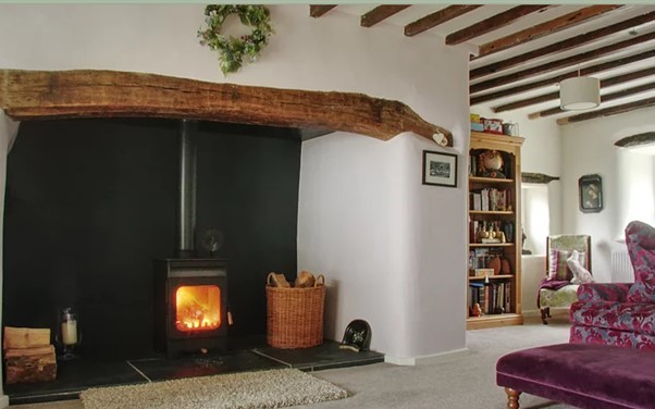 Cefn Isaf Farmhouse living room Picture: Cwellyn Dream