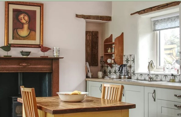 Cefn Isaf Farmhouse kitchen. Picture: Cwellyn Dream
