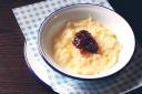 Traditional: Rice pudding and jam 