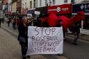 Gwynedd climate groups march against Rosebank