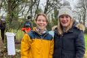 Local MP Virginia Crosbie with Lily-Rose Haddrell, Young Leader & Explorer with De Môn Explorers