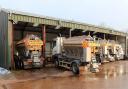 Some of the council's gritters