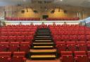 Significant upgrading work has been carried out at Neuadd Dwyfor, including new seats in the auditorium