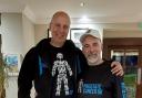 (L/R) Kevin Webber and John Crehan at the Trearddur Bay Hotel on Monday, April 2. Photo: Trearddur Bay Hotel