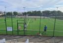 The new 3G pitch in Holyhead was completed last year.