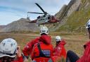 The recovery continued through to Sunday lunchtime. The coastguard rescue helicopter assisted.