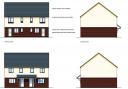 Gwalchmai Affordable Housing Plans (Image Anglesey County Council planning documents)