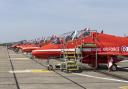 The Red Arrows at RAF Valley on June 8 (Credit: RAF Valley Photo section)