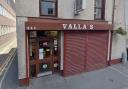 Valla's Fish & Chip Shop, Bangor.