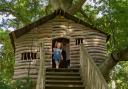 Create your own stories in the treehouse at Plas Newydd