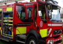 Library image of North Wales Fire engine