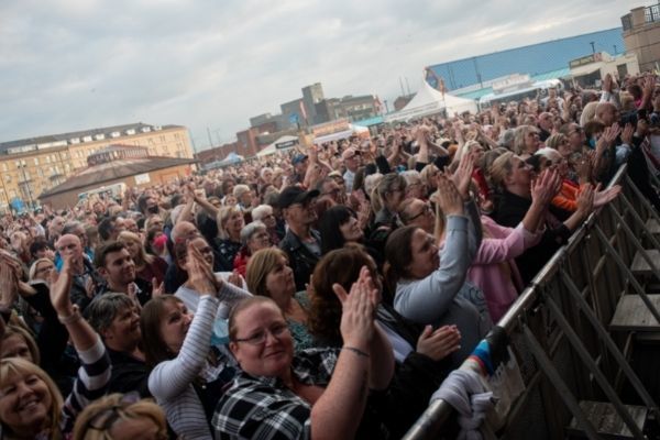 7,000 fans at the Rhyl Events Arena. Picture: Denbighshire Leisure Ltd