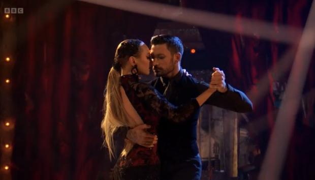 North Wales Chronicle: Rose and Giovanni's Argentine Tango. Credit: BBC
