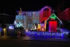 The festive light display is raising money for Ty Gobaith.