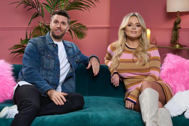 North Wales Chronicle: Joel Dommett and Emily Atack will star in the new series of Dating No Filter (Sky)