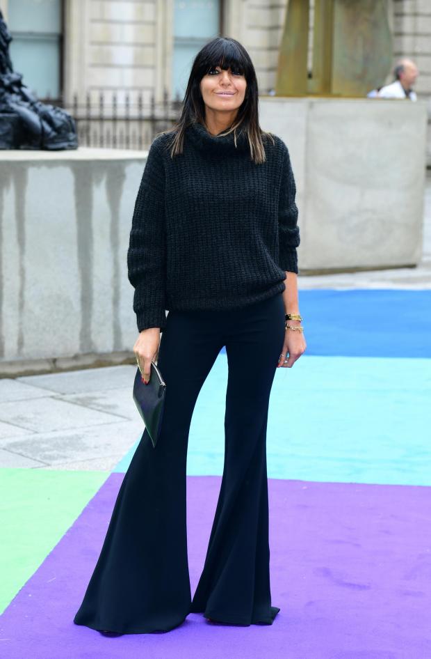 North Wales Chronicle: TV presenter Claudia Winkleman who will be celebrating her 50th birthday this weekend attending the Royal Academy of Arts Summer Exhibition Preview Party held at Burlington House, London in 2013. Credit: PA