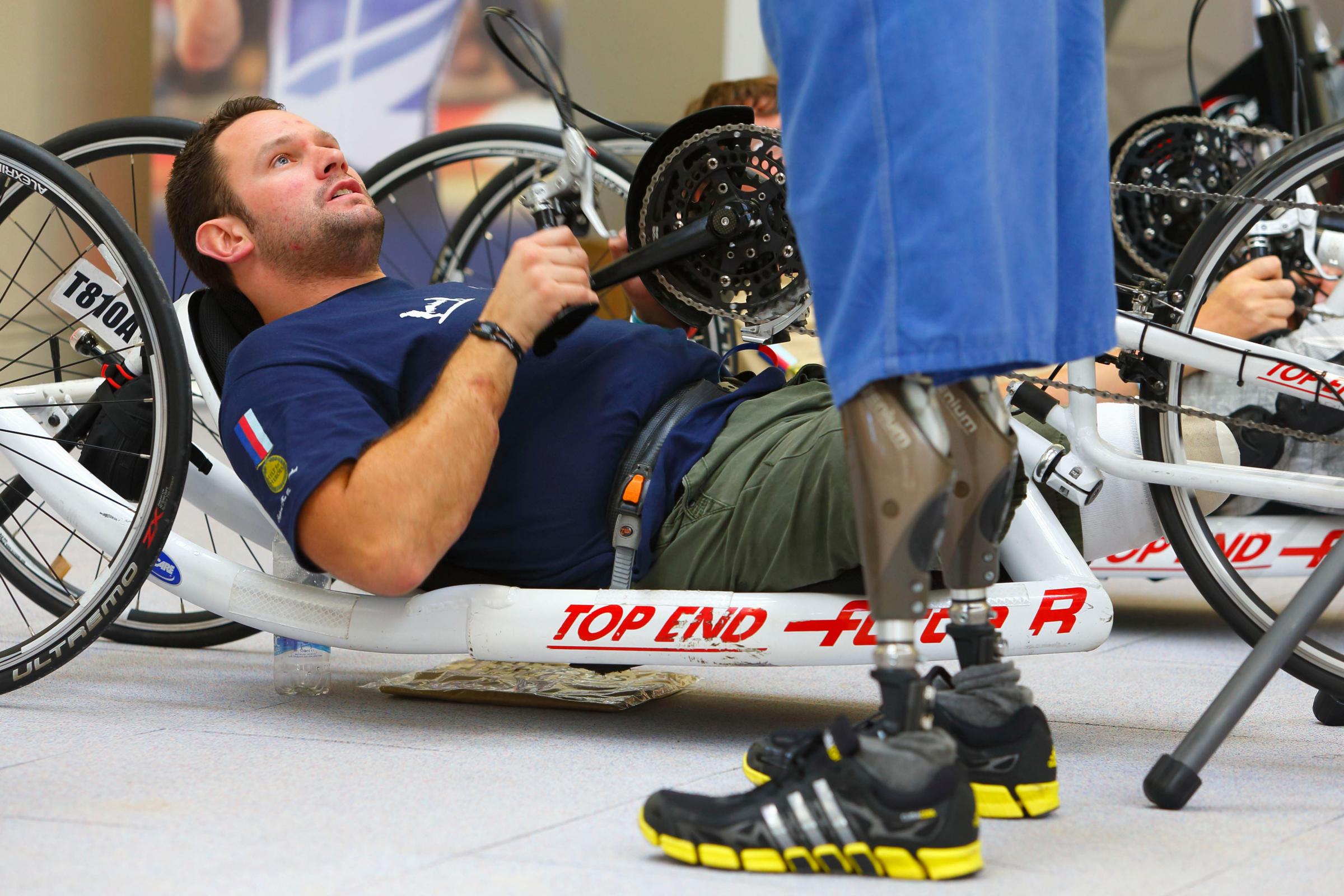 Paralympic skier Steve Arnold admits he had no ambitions to be an elite athlete - Vimarsana News