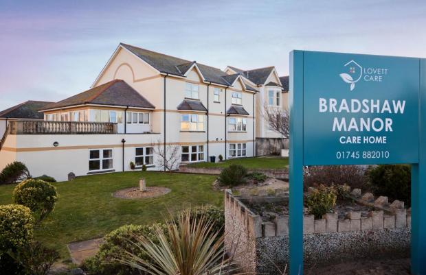 North Wales Chronicle: Bradshaw Manor Care Home in Rhyl.