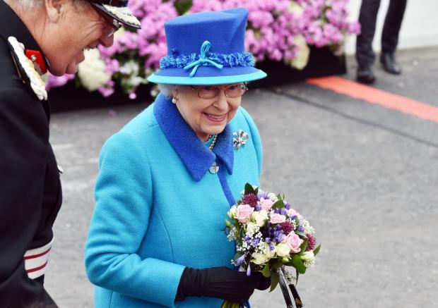 North Wales Chronicle: The Queen. PA