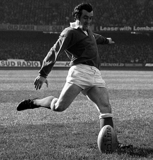 North Wales Chronicle: Ex-Wales and British and Irish Lions fly-half Phil Bennett in 1978. Picture: PA