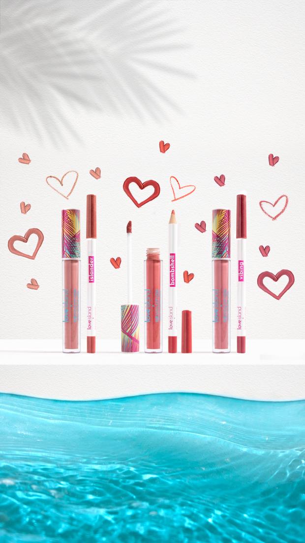 North Wales Chronicle: Love Island x Makeup Revolution Coupled Up Lip Kits. Credit: Revolution