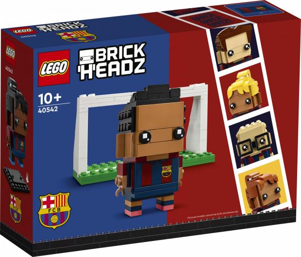 North Wales Chronicle: LEGO® BrickHeadz™ FC Barcelona Go Brick Me. Credit: LEGO