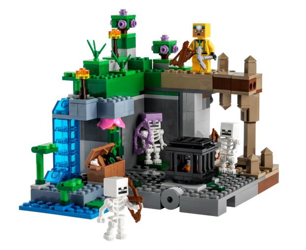 North Wales Chronicle: LEGO® Minecraft® The Skeleton Dungeon. Credit: LEGO