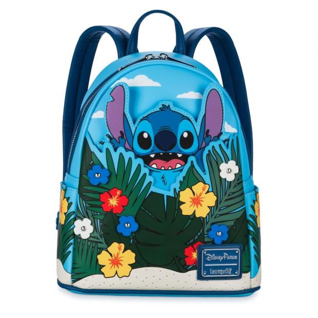 North Wales Chronicle: Loungefly Stitch with Flowers Mini Backpack, Lilo & Stitch (ShopDisney)