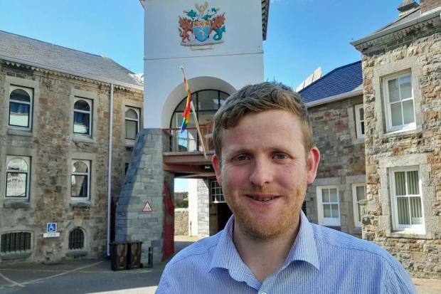 Cllr Rhys Tudur, who represents Llanystumdwy residents on Gwynedd Council.
