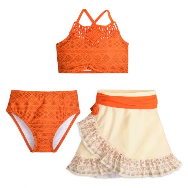 North Wales Chronicle: Disney Store Moana 3-Piece Swimsuit For Kids (ShopDisney)