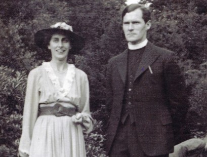 RS Thomas and his wife Elsi Midred E Eldridge on their wedding day. Picture courtesy of R.S. Thomas Centre Bangor University.
