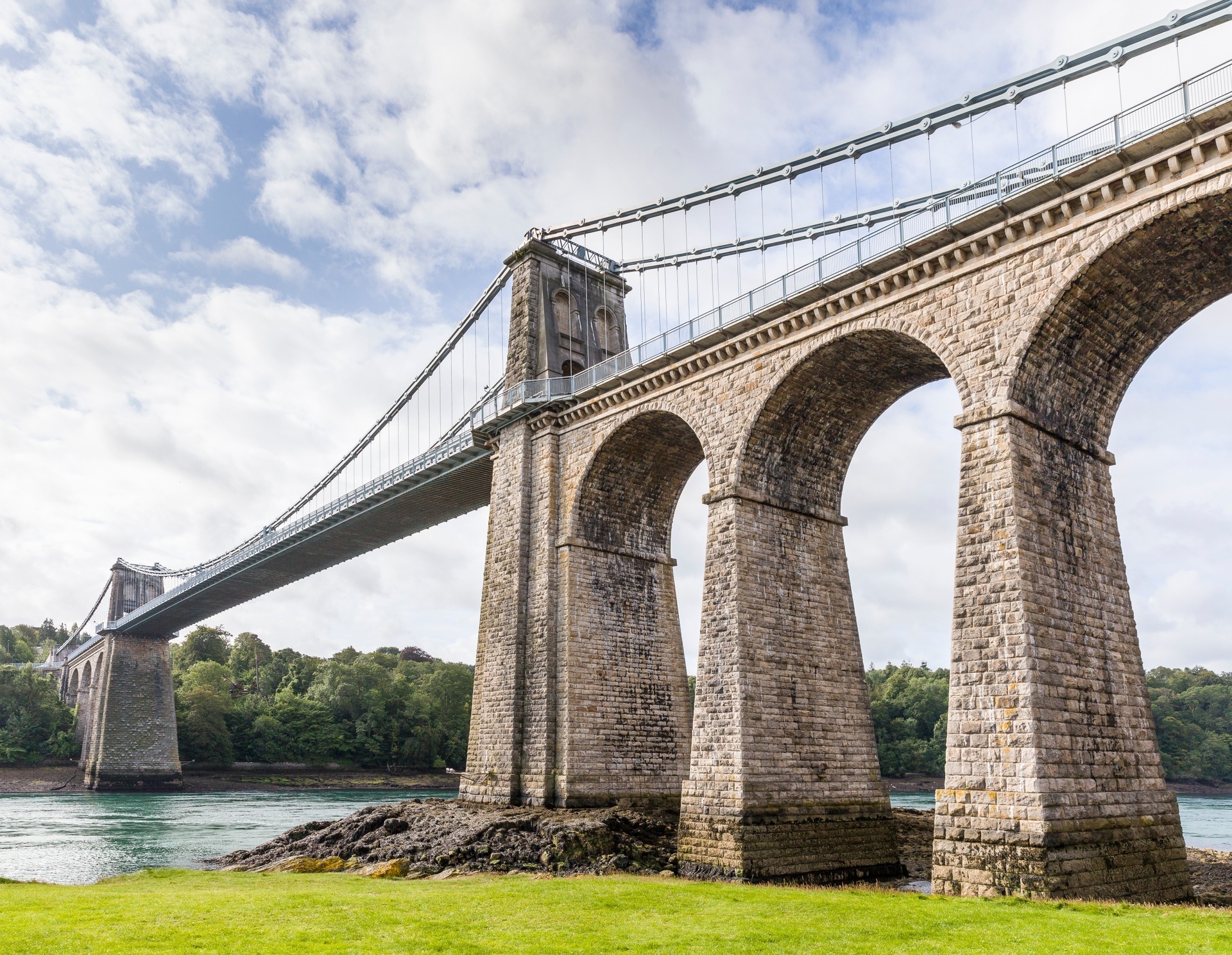 The Menai Suspension Bridge (Picture: Welsh Government)