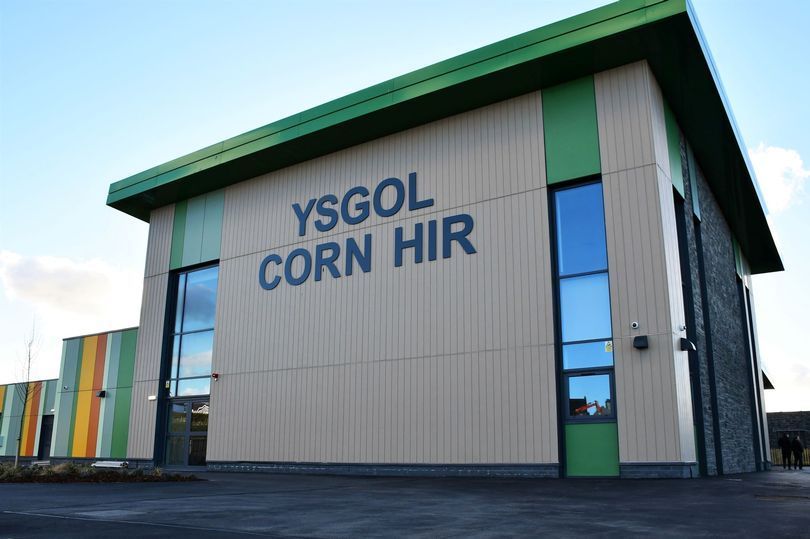The new state of the art £10M Ysgol Corn Hir (Anglesey County Council image)