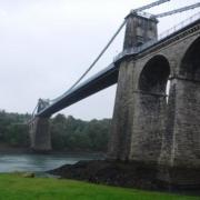 Menai Suspension Bridge. Picture: Traffic Wales