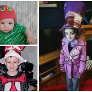 Some of the best costumes from Llandudno, Colwyn Bay and Conwy. (Clockwise from top: Leon James, Lewis Baxter and Ronnie)