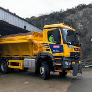 The gritters roll out as temperatures set to drop in North Wales tonight
