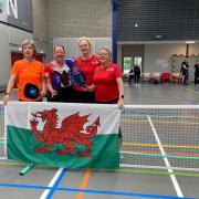 Some of the competitors from Anglesey, who won five medals.