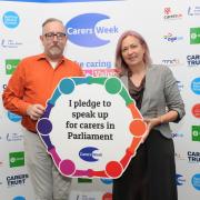Liz Saville Roberts MP supporting Carers Week in Parliament