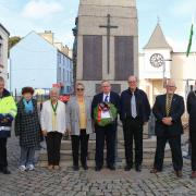 RMS Leinster Memorial Committee's visit to Holyhead