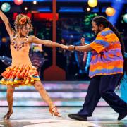 Hamza Yassin and Jowita Przystal during the dress rehearsal of Strictly Come Dancing on BBC1. Issue date: Saturday October 15, 2022. Picture: PA