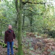 Andrew Roberts, lead ranger for the Ysbyty Estate in Snowdonia.